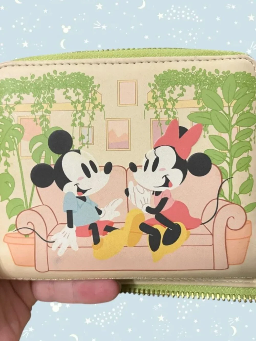 Disney x Loungefly Mickey and Minnie Mouse and Friends House Backpack & Wallet